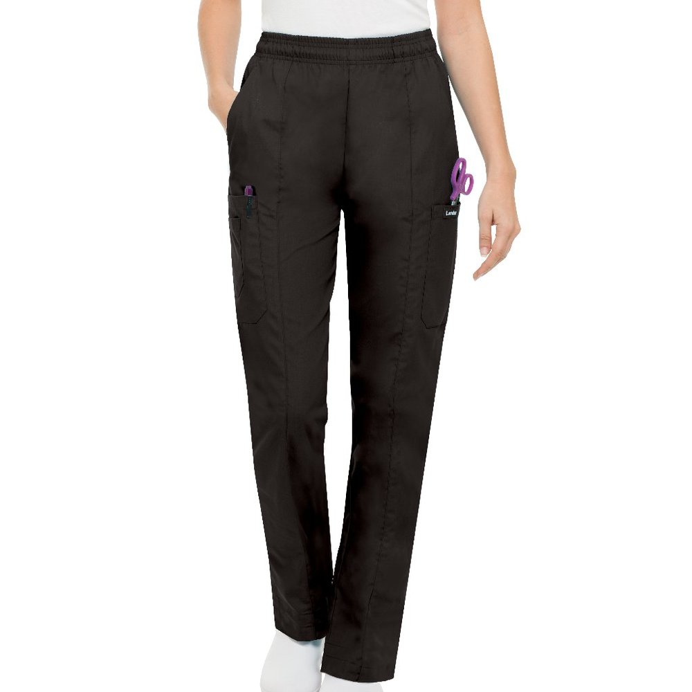 Landau Women's Black Classic Cargo Pant